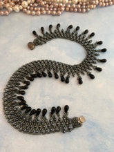 Afbeelding in Gallery-weergave laden, Diverse juwelen Zwarte kraag, elegante ketting Zwarte kralenketting Elegante zwarte ketting Zwarte accessoire Black necklace
